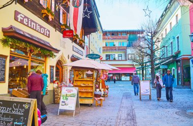 Eski şehirde zaman geçirin, Zell See, Avusturya