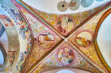 St Hippolyt Kilisesi freskleri, Zell See, Avusturya