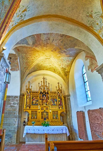 Kaplica w kościele św Hippolyt, Zell am See, Austria — Zdjęcie stockowe