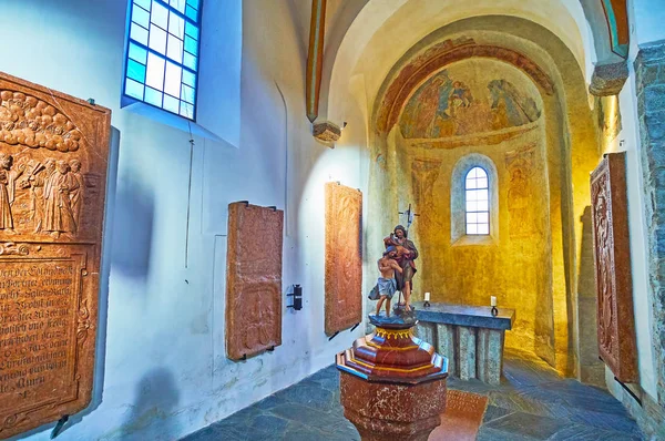 Battistero della Chiesa di Sant'Ippolito, Zell am See, Austria — Foto Stock