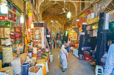 Visit Vakil Bazaar, Shiraz, Iran clipart
