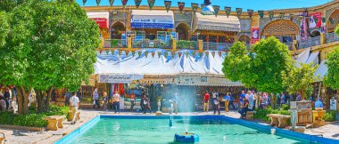 Saraye Moshir Çarşısı Panoraması, Şiraz, İran