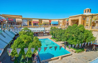 Saraye Moshir Bazaar, Şiraz, İran