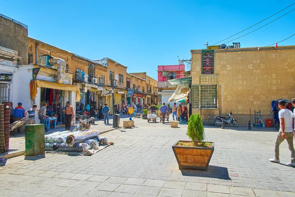 Walk Bazar-e Não, Shiraz, Irão — Fotografia de Stock