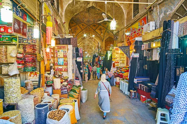 Visite Vakil Bazaar, Shiraz, Irão — Fotografia de Stock