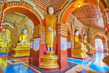 In Thanboddhay Pagoda, Monywa, Myanmar