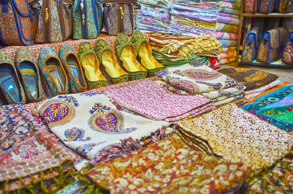 Recuerdos textiles de Shiraz, Irán — Foto de Stock