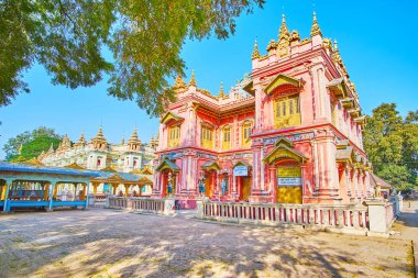 Tiger Dispanseri Dış, Thanboddhay manastırı, Monywa, Mya