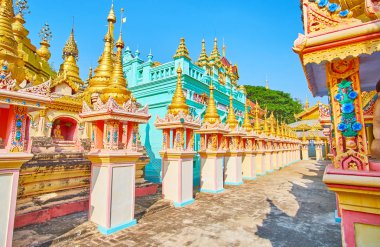 Thanboddhay manastırını keşfedin, Monywa, Myanmar