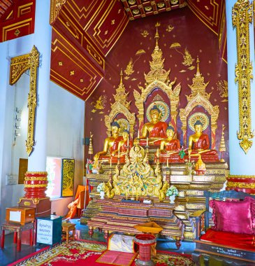 Wat Chang TAEM sunağı, Chiang Mai, Tayland