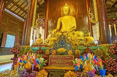 Wat Phan Tao Viharn sunağı, Chiang Mai, Tayland