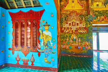 Sao Inthakin, Wat Chedi Luang, Chiang Mai, Tayland