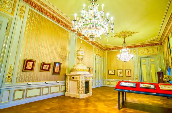 Staterooms av Albertina slott museet i Wien, Österrike — Stockfoto
