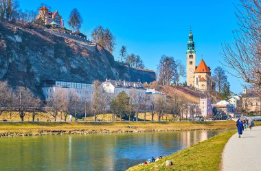Salzburg, Avusturya'da dinlenme yeri