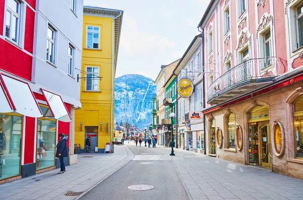 Passeio de um dia no centro de Bad Ischl, Áustria — Fotografia de Stock