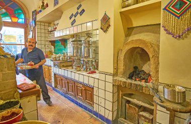 Ziyaret Azari Geleneksel Teahouse, Tahran, İran