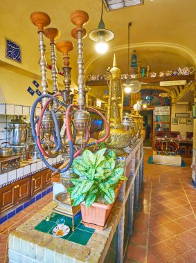 In Azari Teahouse, Tahran, İran