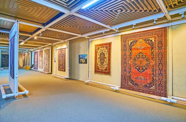 No Museu do Tapete do Irão, Teerão — Fotografia de Stock