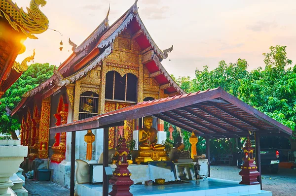 Храм Ват Самфао, Чиангмай, Таиланд — стоковое фото