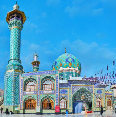 Tajrish Meydanı'ndaki Tapınak, Tahran, İran