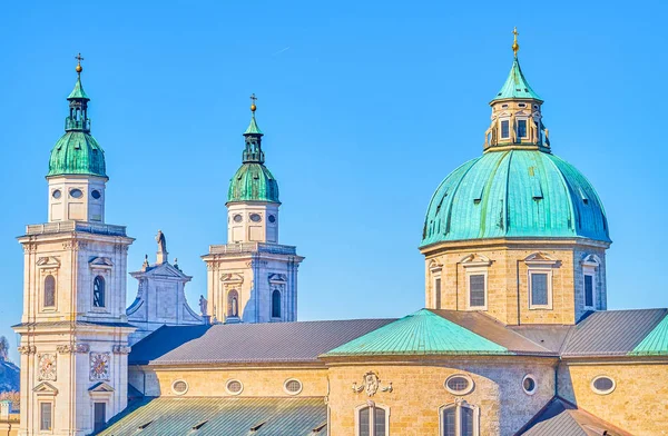 Salzburger Dom (Katedral), Avusturya — Stok fotoğraf