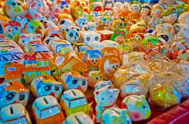 Warorot Gece Pazarı Seramik hediyelik eşya, Chiang Mai, Tayland