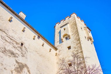 Hohensalzburg Kalesi'nin en yüksek kulesi, Salburg, Avusturya