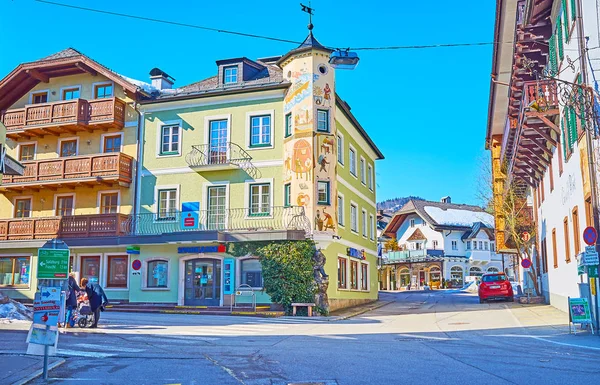 Paseo en St Gilgen, Salzkammergut, Austria — Foto de Stock