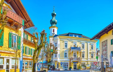 Eski St Gilgen, Salzkammergut, Avusturya'yı keşfedin