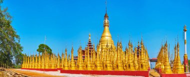 Hang Si köyündeki doğal manastır, Taunggyi, Myanmar