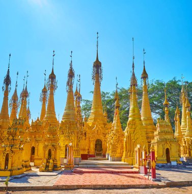 Hang Si manastırıtüreleri, Taunggyi, Myanmar