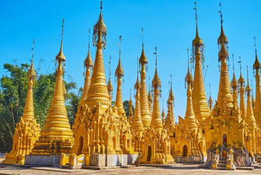 Hang Si köyündeki Budist manastırı, Taunggyi, Myanmar