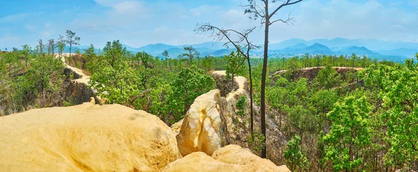 Passeio extremo em Pai Canyon, Tailândia — Fotografia de Stock