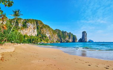 Amazing Monkey beach, Ao Nang, Krabi, Tayland