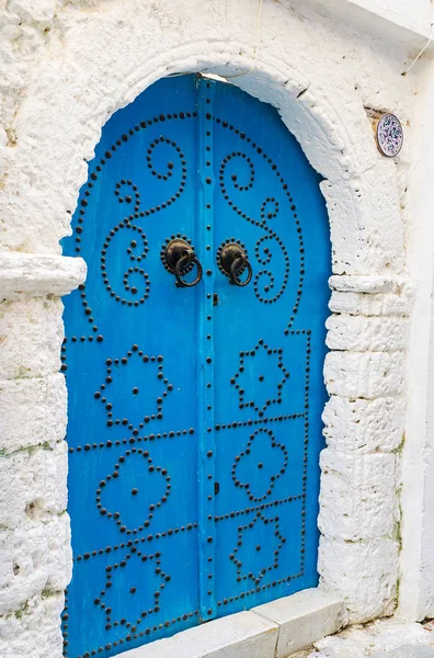 Ornate Arab door, Bizerte, Tunisia