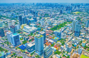 Modern Bangkok, Tayland doğal silueti