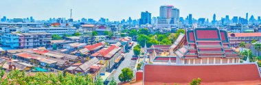 Panorama Bangkok Pom Prap Sattru Phai ilçe, Tayland