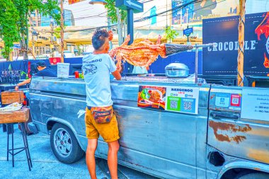 Bangkok, Tayland aşırı gıda