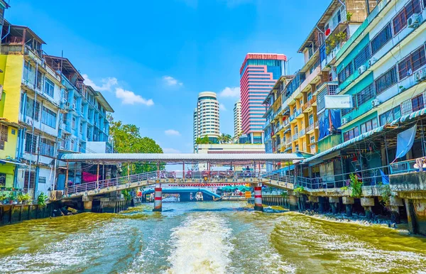 Bangkok, Tayland yeni kasabasında kanal