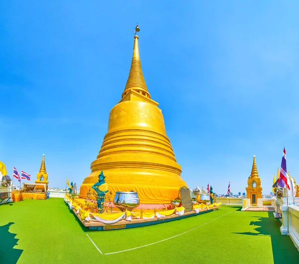 Wat Saket Tapınağı'nın ana Chedi'si, Bangkok, Tayland