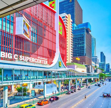 Bangkok, Tayland'daki Big C alışveriş merkezi