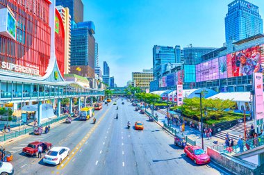 Bangkok, Tayland'ın en yoğun alışveriş bölgesi