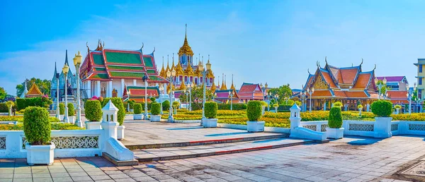 Bangkok Wat Ratchanatdaram kompleksi, Tayland