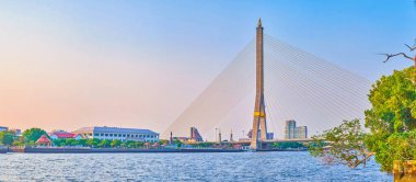 Bangkok Chao Phraya nehri Panoraması, Tayland