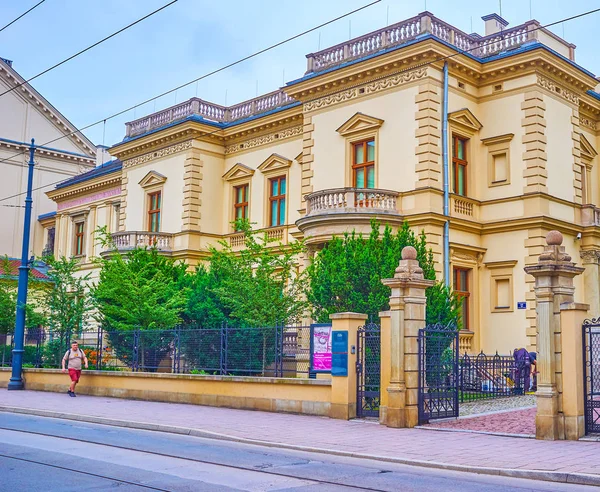 Het historische gebouw in het oude Krakau, Polen — Stockfoto