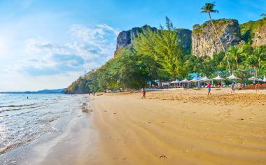 Centara Grand Beach, Ao Nang, Krabi, Thaila gelgit yürüyün