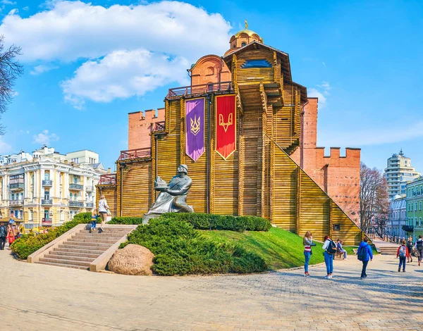 キエフの中世の黄金の門, ウクライナ — ストック写真