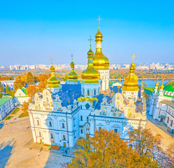 The Dormition Cathedral of Kiev Pechersk Lavra, Ukraine