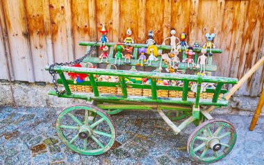 Oyuncaklı araba, Halltatt, Salzkammergut, Avusturya