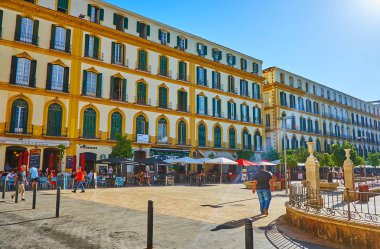 Merced Meydanı Mimarisi, Malaga, İspanya